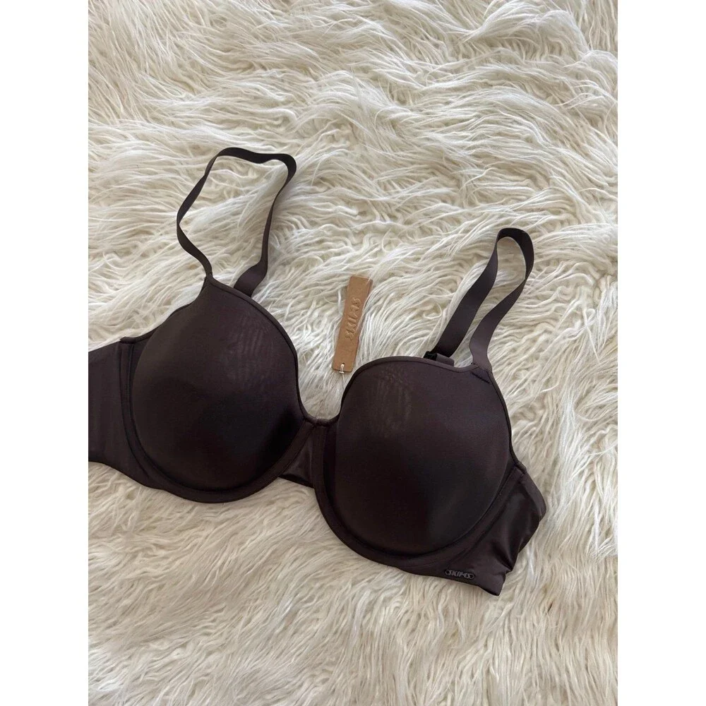 Skims Weightless Demi Bra Espresso Size 44C - Picture 4 of 8
